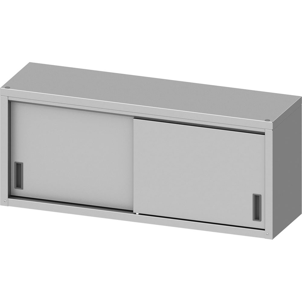 Stalgast Hängeschrank ECO mit Schiebetüren 1000x400x600 mm, Selbstmontage (AISI2