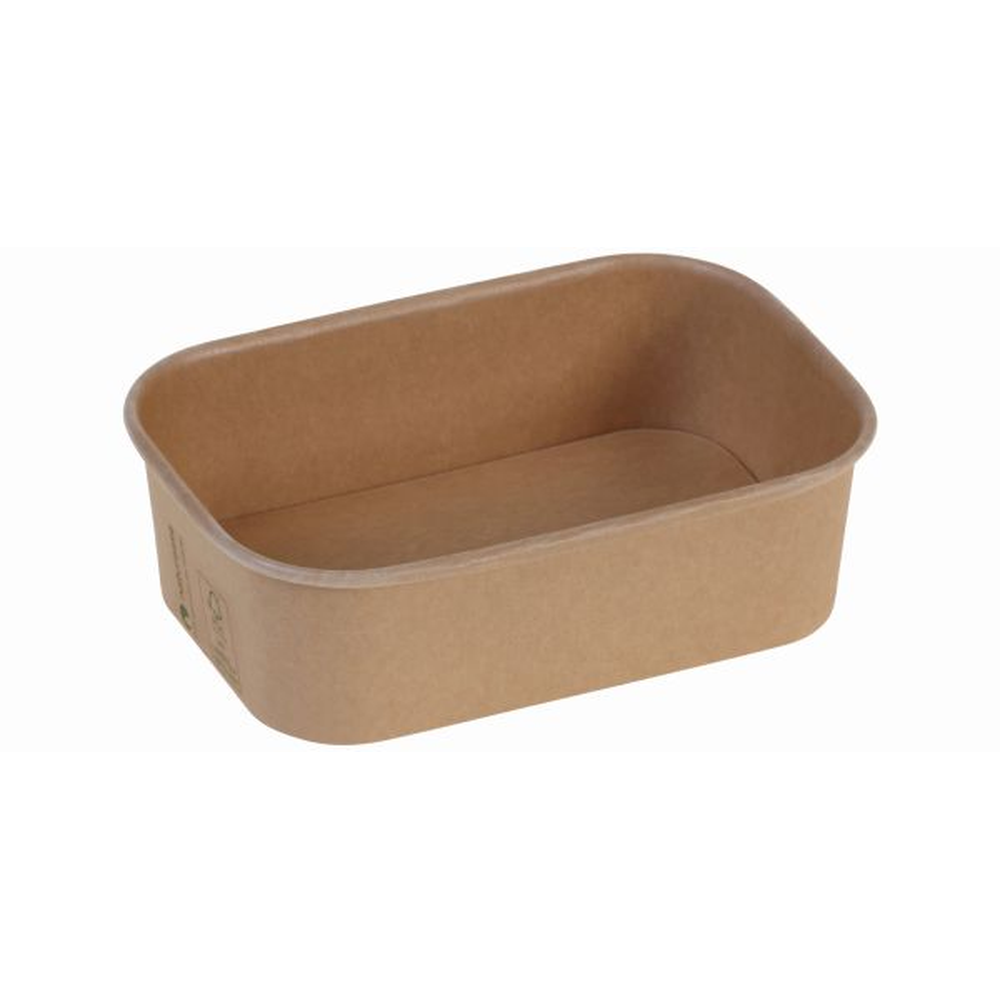 Pacovis Schale Kraft/PLA, 650ml, 173x120x51mm, naturesse