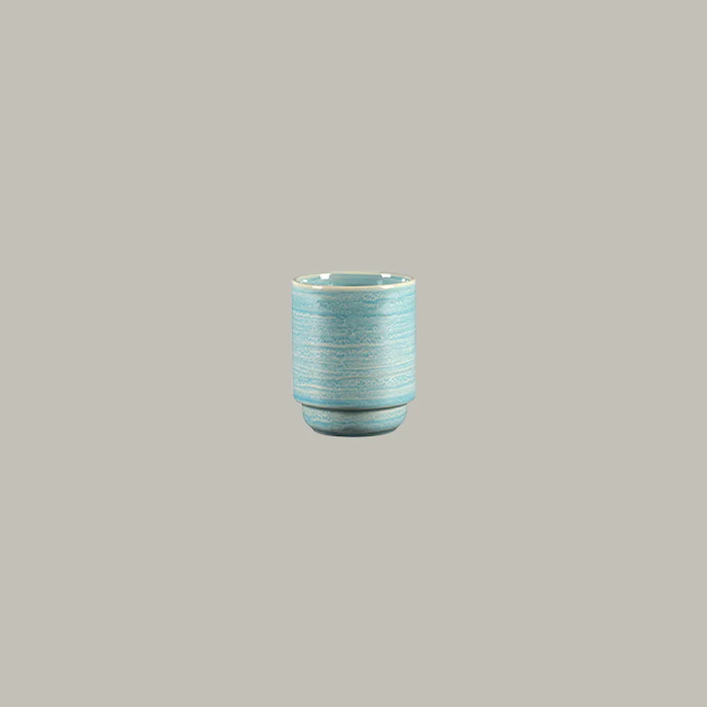 RAK Becher stapelbar ohne Henkel - saphire Serie: Spot Ø 8 cm / Ht. 9.5 cm / Co
