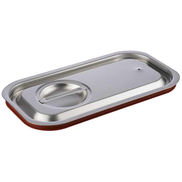 APS GN 1/3 Transport-Steck-Deckel 32,5 x 17,6 cm , Edelstahl