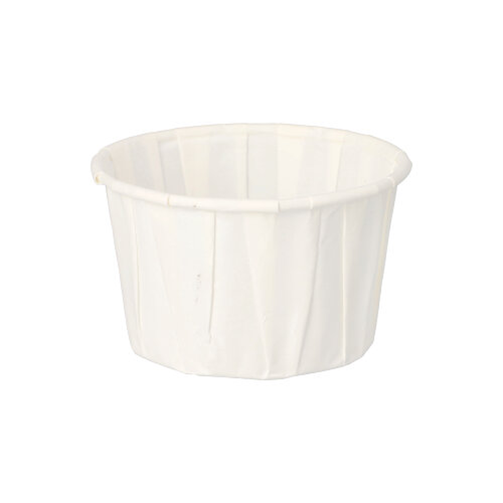 Papstar Dressingbecher, Papier "pure" 110 ml Ø 7 cm · 4,2 cm weiss