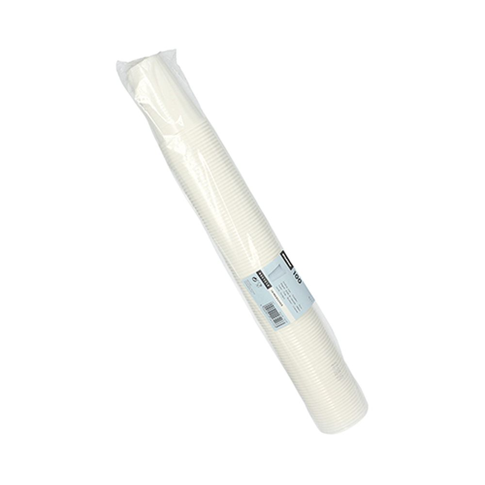 Papstar Trinkbecher, PP 0,2 l Ø 7,03 cm · 9,9 cm weiss