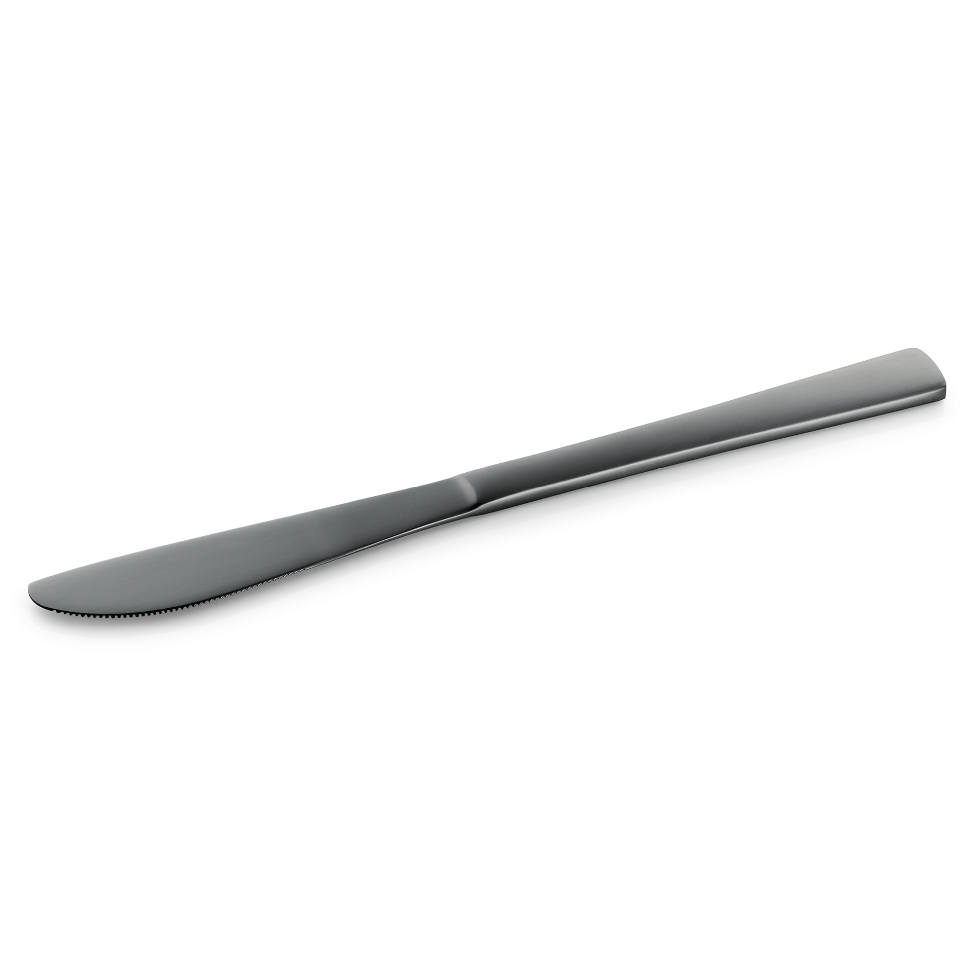 WAS Menümesser HAMBURG FRESH, 22 cm, schwarz, matte PVD Beschichtung, Set á 12 S