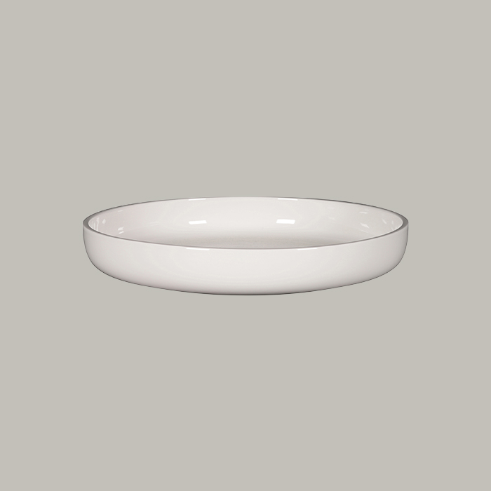 RAK Teller tief rund - white  Serie: Ease Ø 29.7 cm / Ht. 4.7 cm / Cont. 230 cl