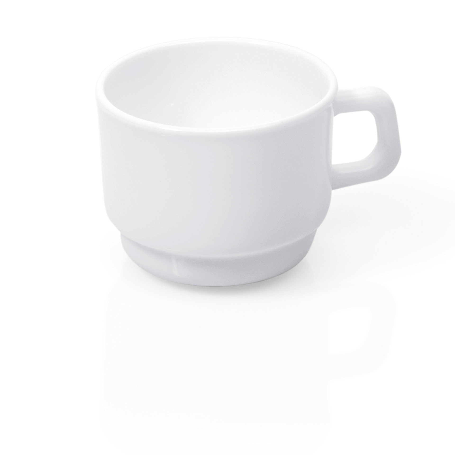 WAS Obertasse Set PURO, 180 ml, Set á 6 Stück, Opalglas