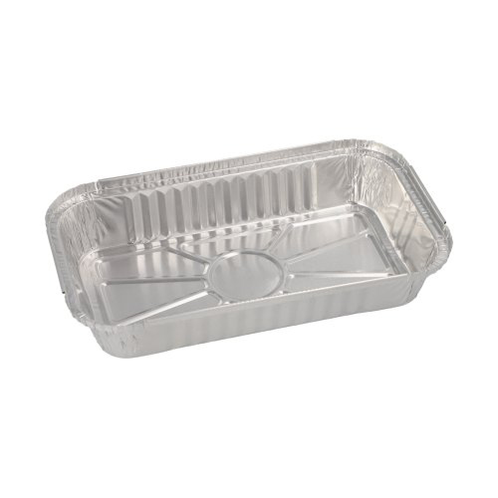 Papstar Schalen, Alu eckig 0,65 l 3,4 cm x 13 cm x 22 cm