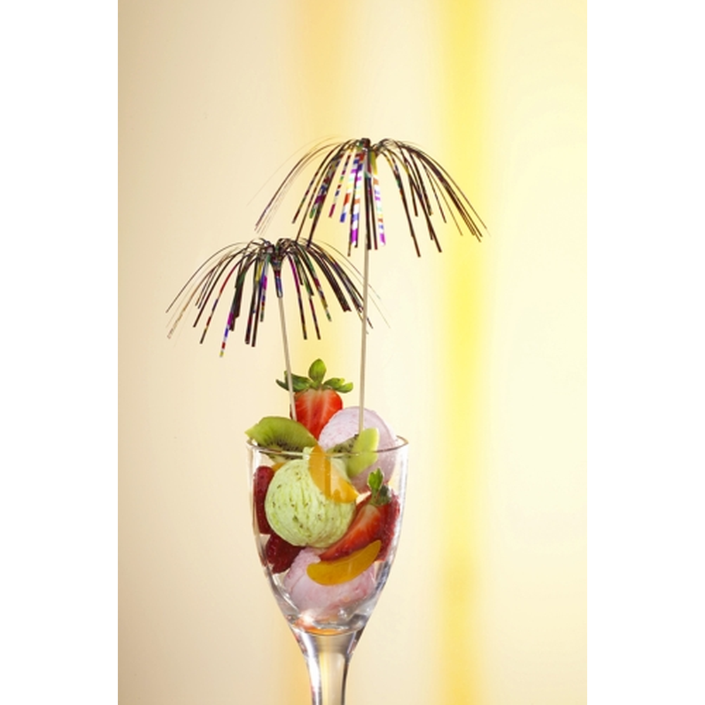 Papstar Deko-Picker 15,5 cm "Feuerwerk" multicolor
