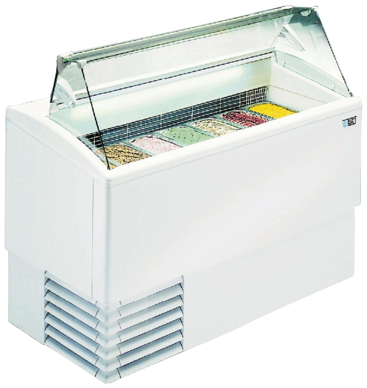 Nordcap COOL-LINE Speiseeisvitrine ISETTA 7 TP STD
