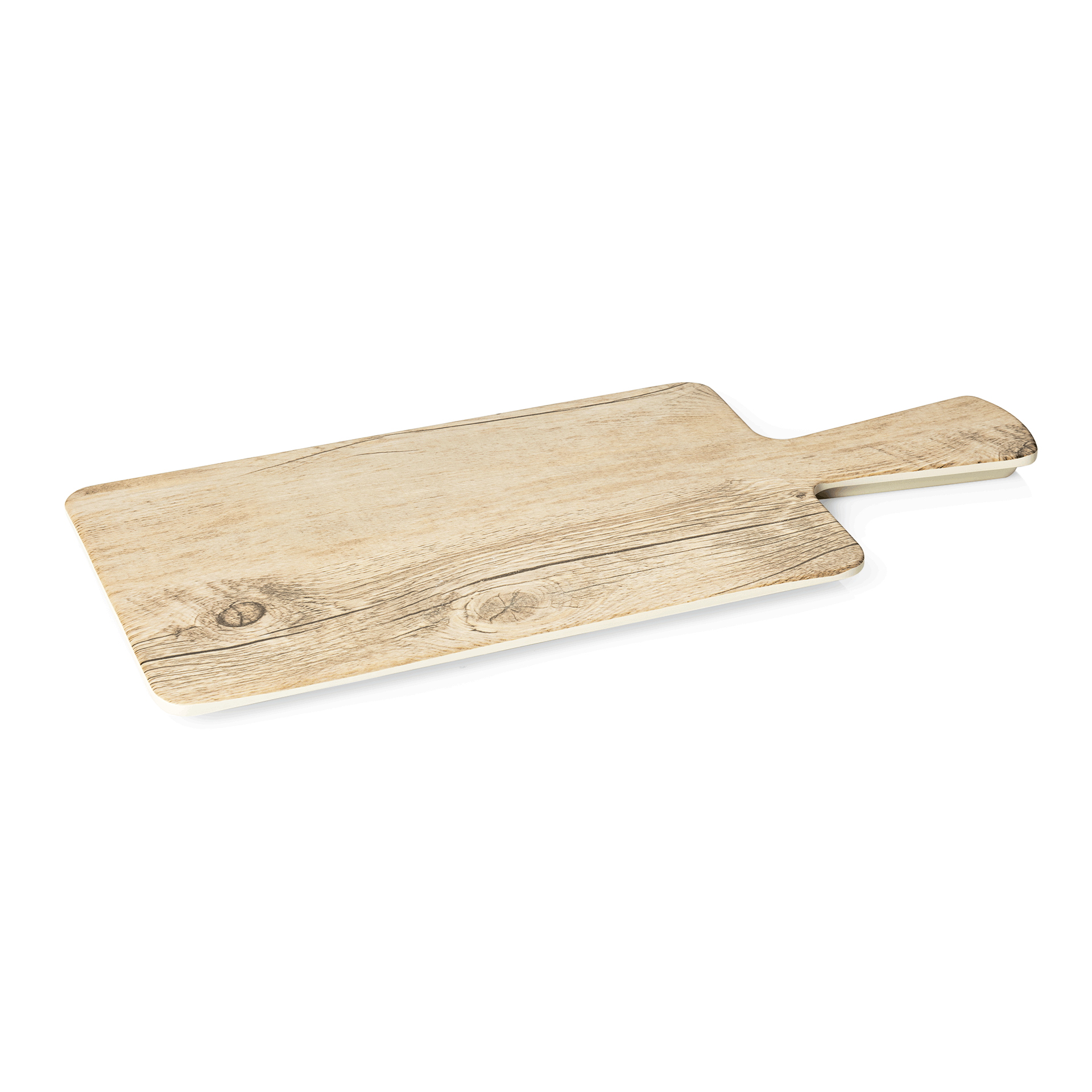 WAS Tablett mit Griff, 30 x 18 cm, Holzoptik, Melamin