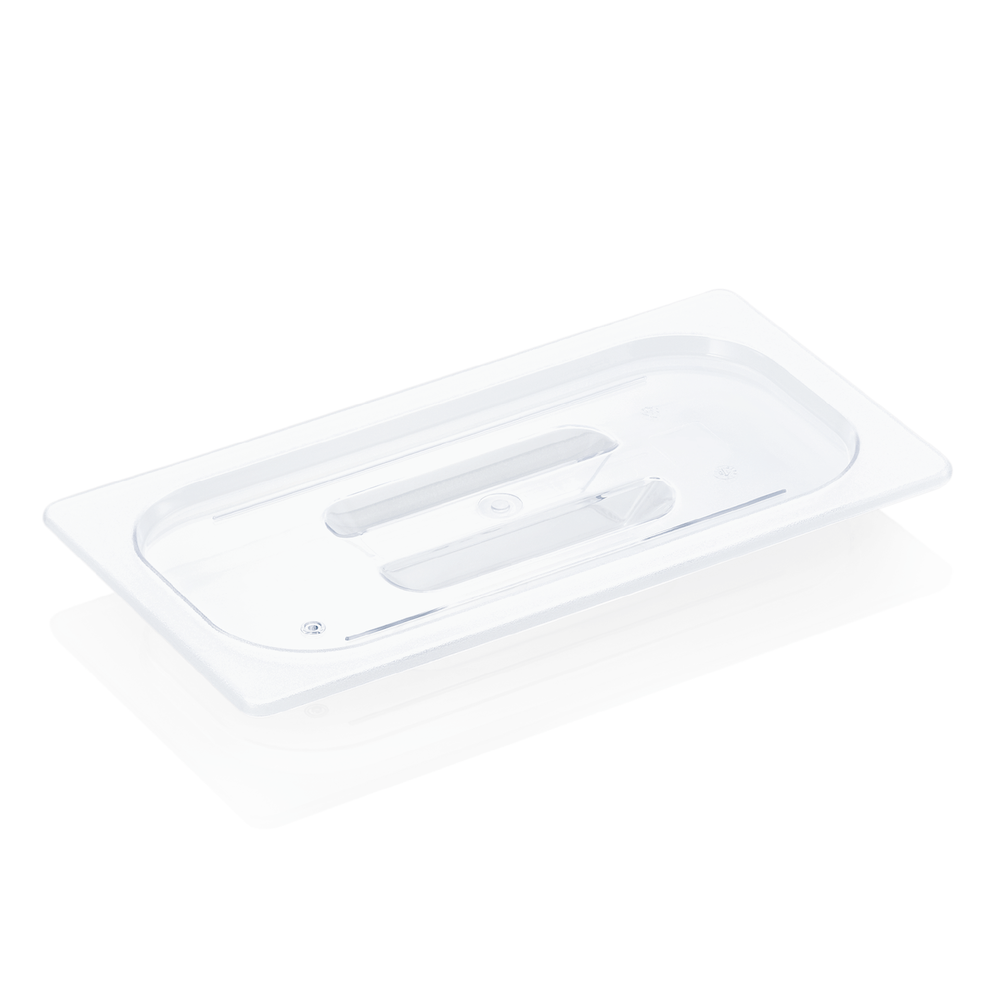 WAS GN Deckel GN 96 BLACK 1/3, Polycarbonat