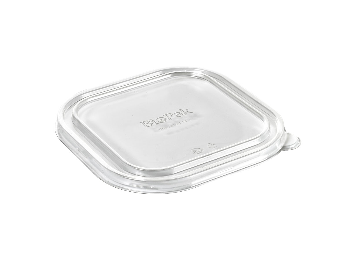 Duni RPET Deckel BRICK LARGE 1200ml 175 x 175 x 15 mm