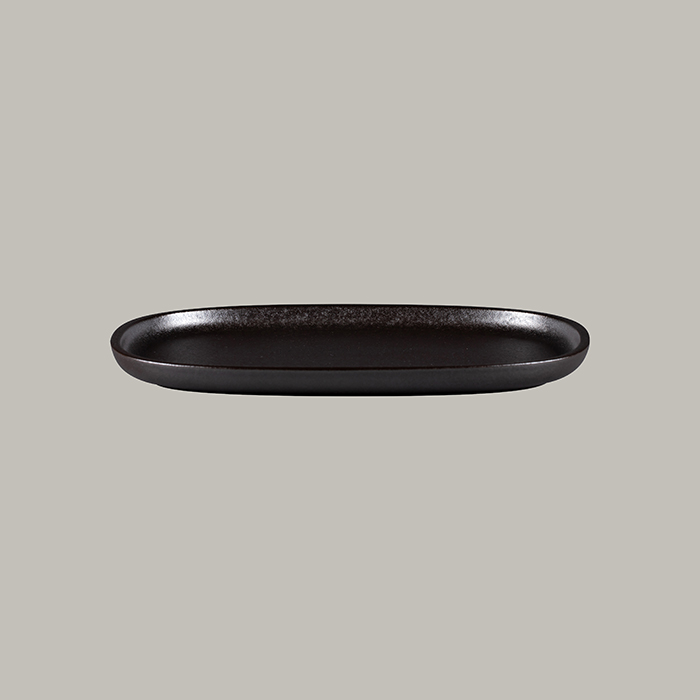 RAK Platte oval - forge  Serie: Ease L 33.2 cm / W 23 cm / Ht. 2.5 cm