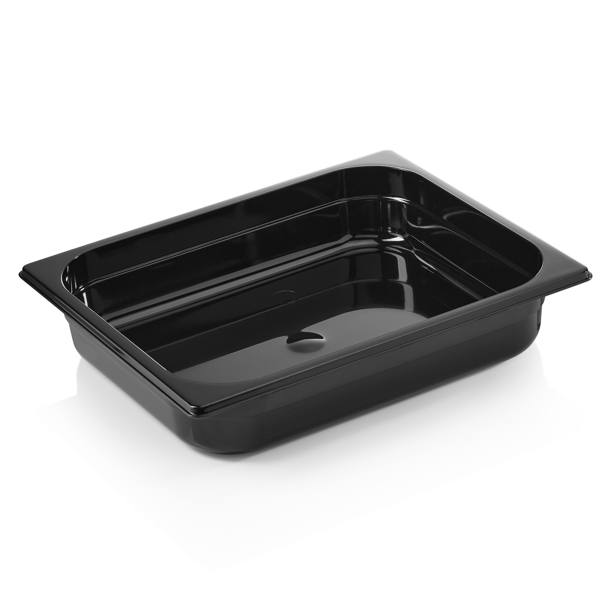 WAS GN Behälter GN 96 BLACK 1/2-065 mm, schwarz, Polycarbonat