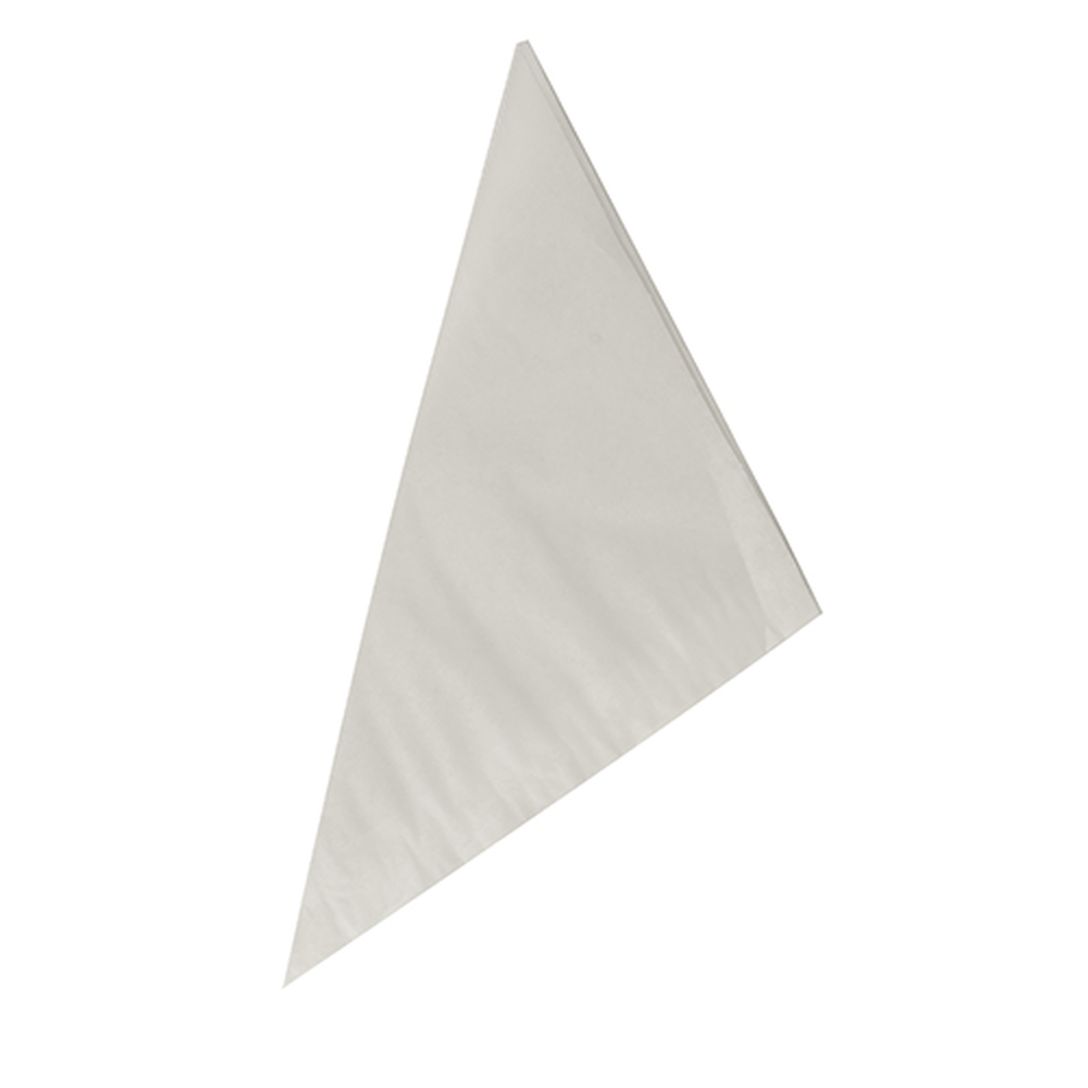 PAPSTAR Spitztüten, Cellulose, gefädelt 23 cm x 23 cm x 32,5 cm weiss Fülli