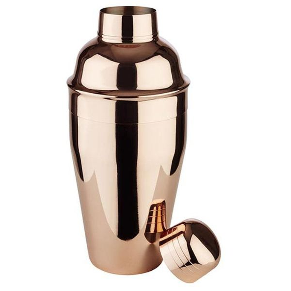 APS Shaker Ø 9 cm, H: 23 cm, 0,7 Liter , Edelstahl, Kupfer-Look