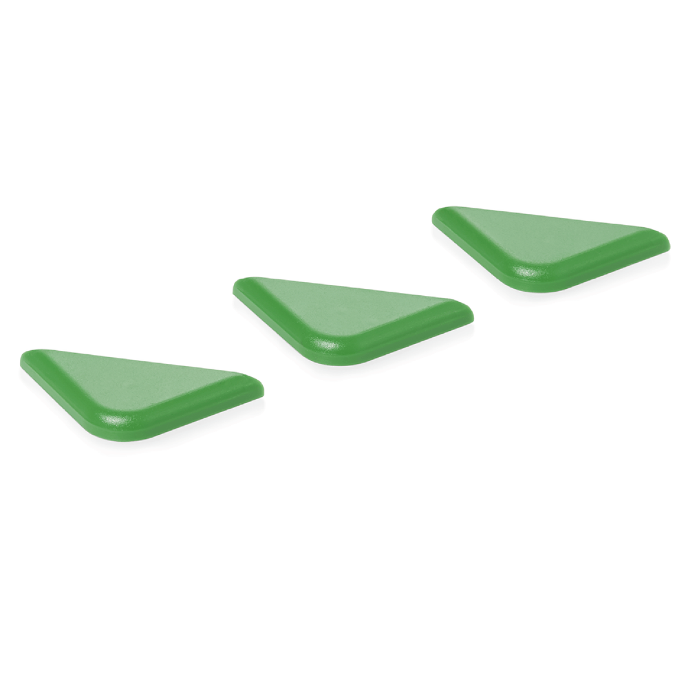 WAS HACCP Markierungsclips GN 89 Set, grün, Set á 50 Stück