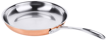 Contacto Flambierpfanne, 28 cm Kupfer aus Mehrschichtmaterial