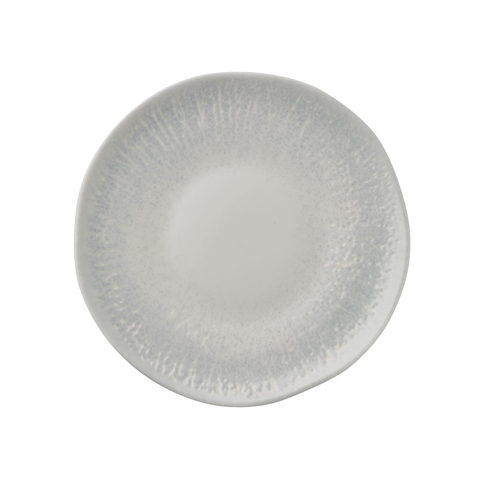 WAS Teller RiNART Kayla, Ø 22,5 cm, Set á 6 Stück, lapis, Porzellan