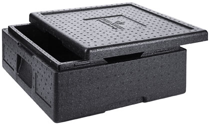 Contacto Thermo Pizzabox EPP 22 l 41 x 41 x 18,5 cm, schwarz