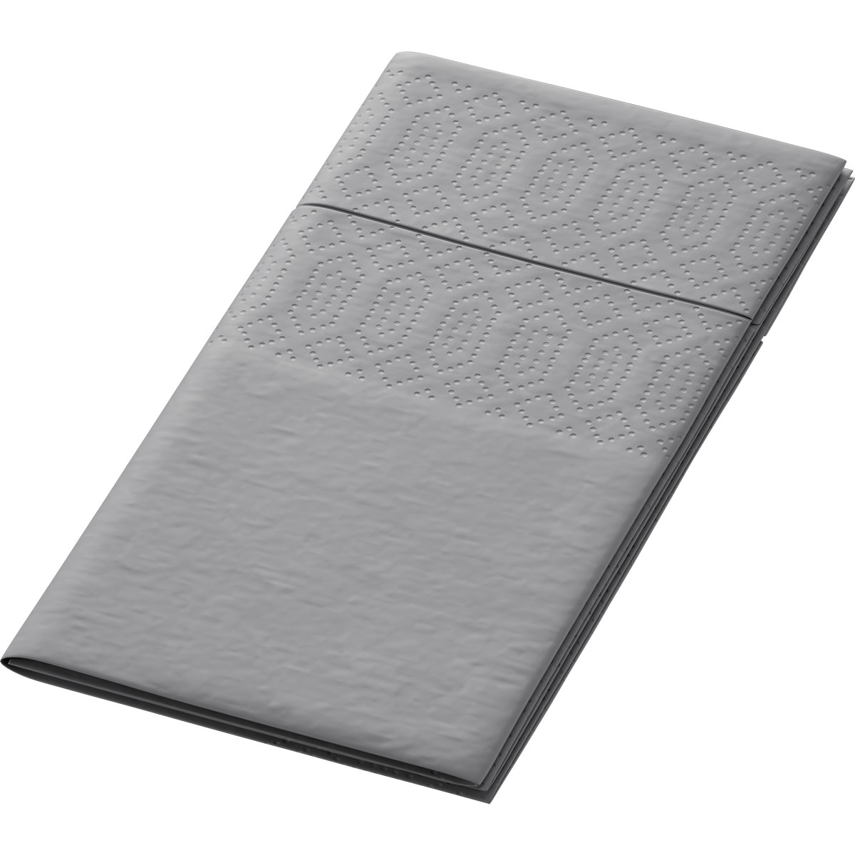 Duni Zelltuchservietten 33 x 33 cm 3-lagig 1/8 Kopffalz granite grey