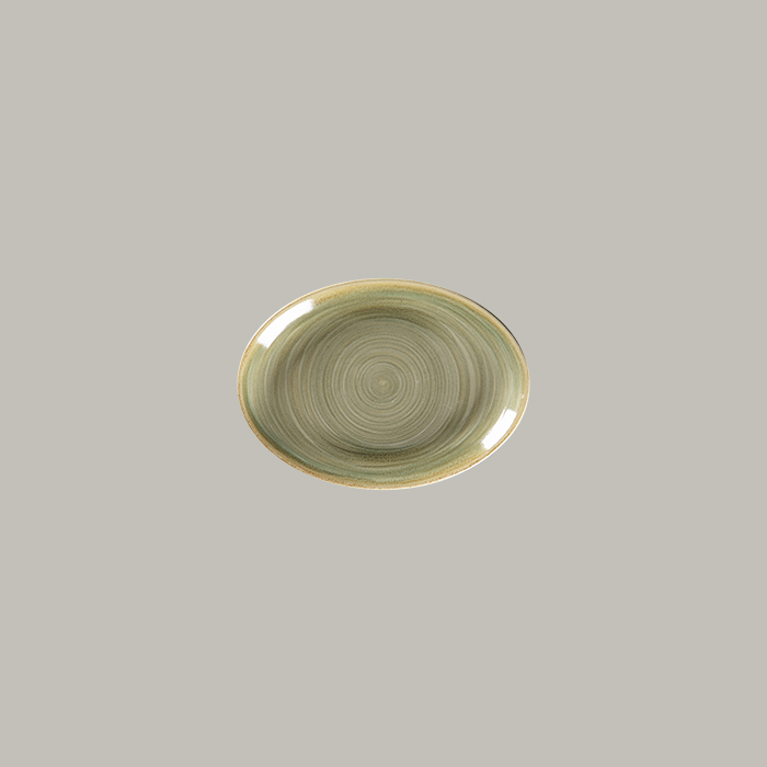 RAK Platte oval - emerald  Serie: Spot L 21 cm / W 15 cm / Ht. 2.5 cm