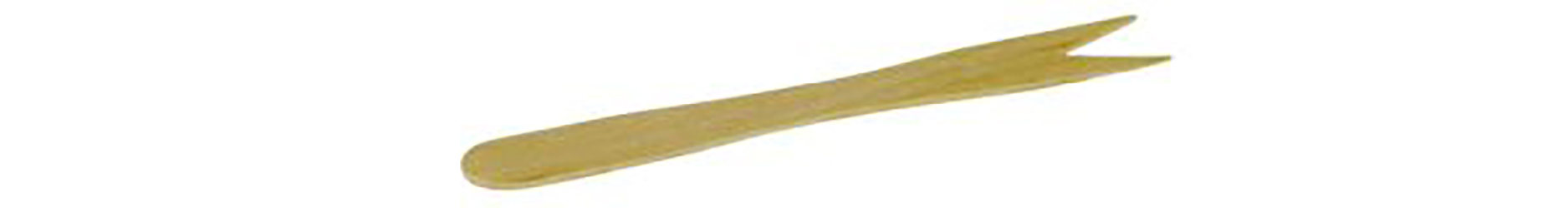 Pacovis Pommes Frites Sticker Holz, 140mm, naturesse