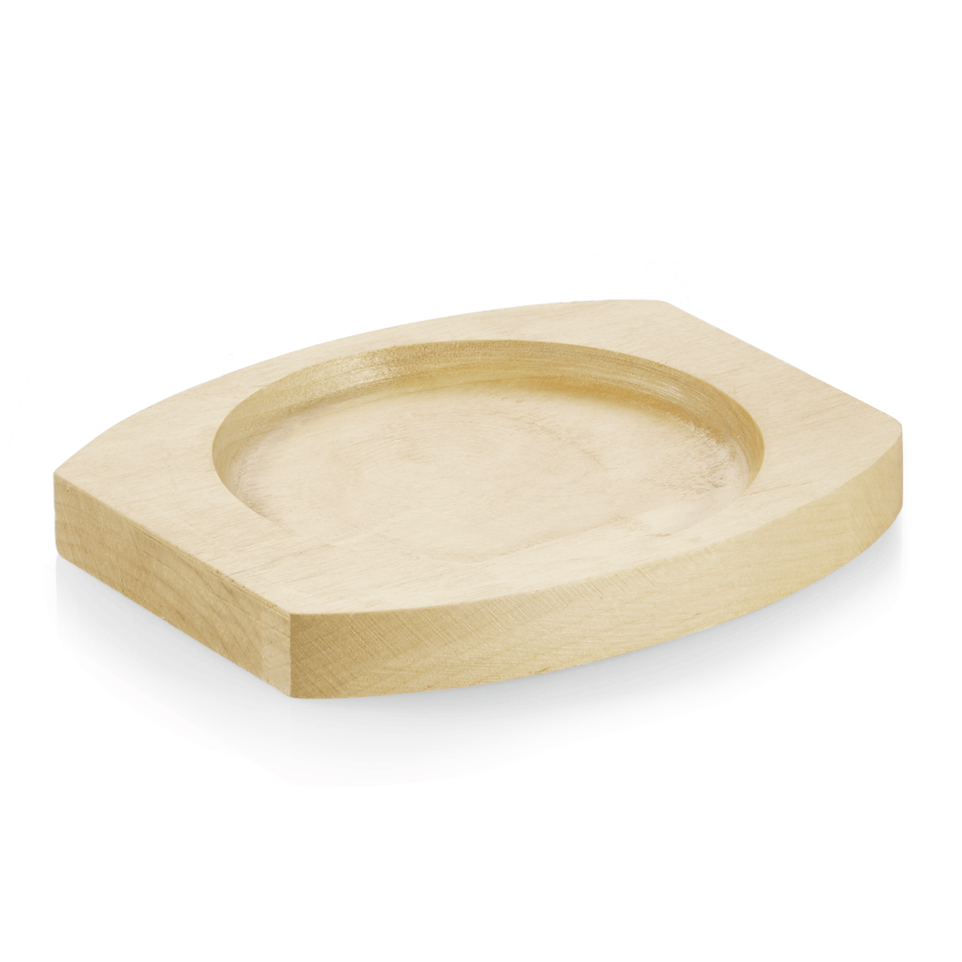 WAS Holzuntersetzer für Mini Cocotte Ø 10 cm
