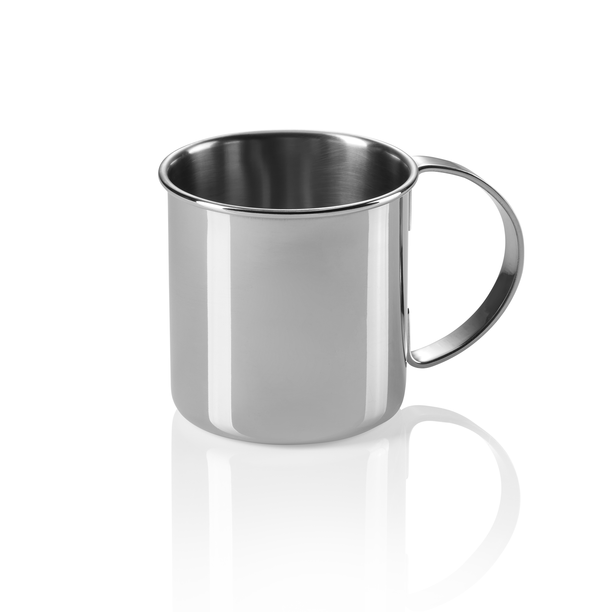 WAS Moscow Mule Set, 0,45 ltr., Ø 9 cm, Höhe 9 cm, Set á 2 Stück, Chromnickelsta
