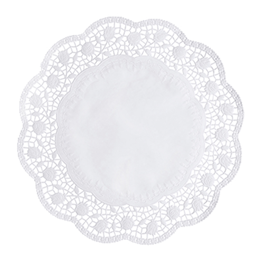 Papstar Tortenspitzen rund Ø 33 cm weiss