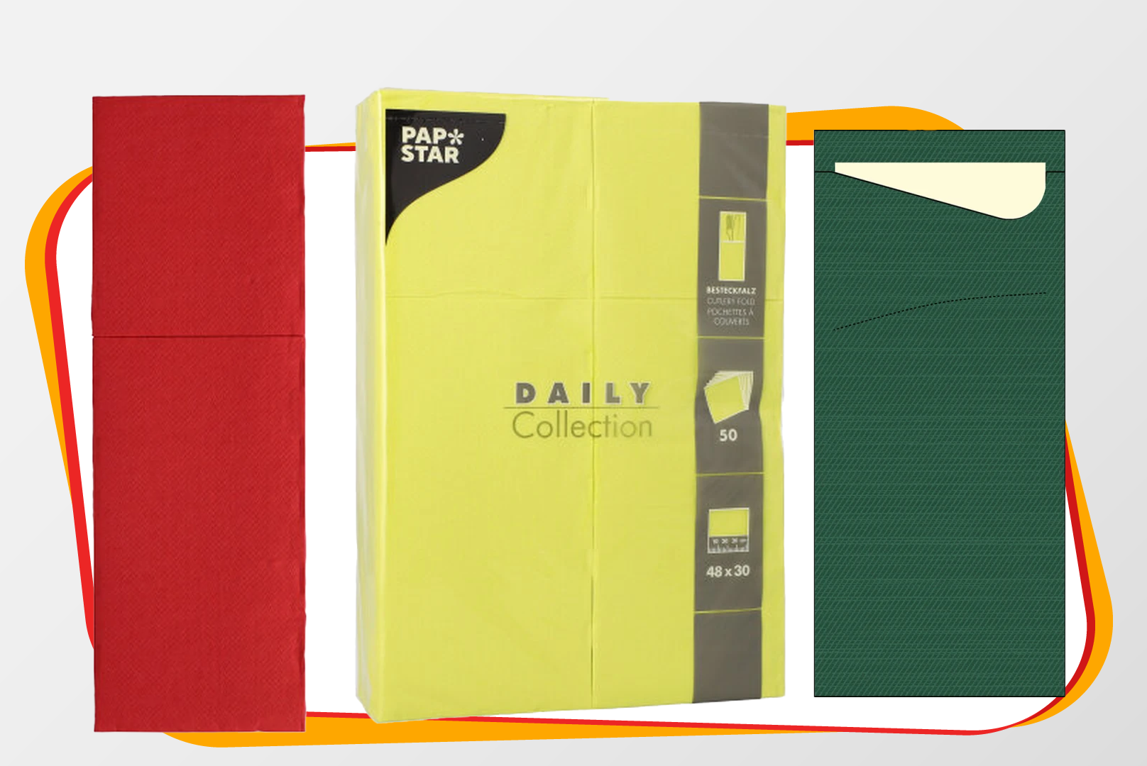 notebook, papier, liniert, gelbe verpackung, roter roll