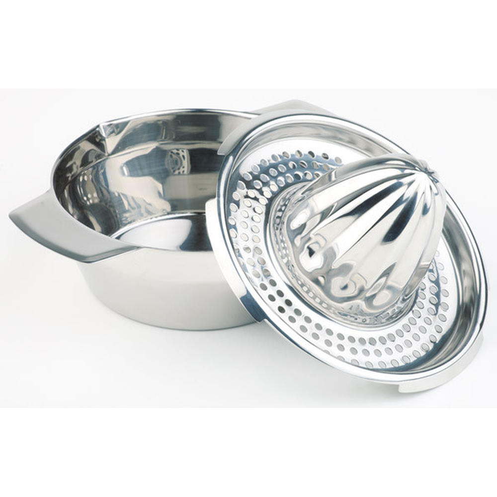 APS Zitronenpresse Ø 12 / 17 cm, H: 10,5 cm , Edelstahl, hochglanzploiert