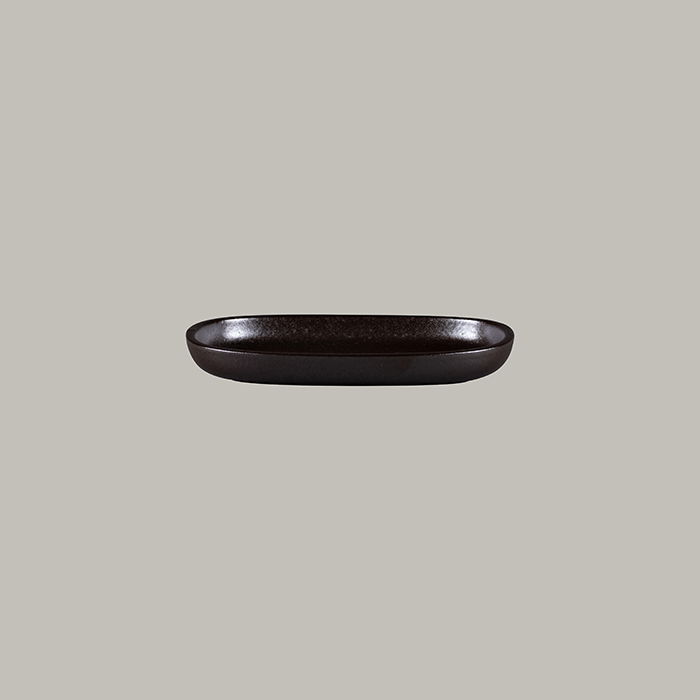 RAK Platte oval - forge  Serie: Ease L 23 cm / W 15 cm / Ht. 3.1 cm