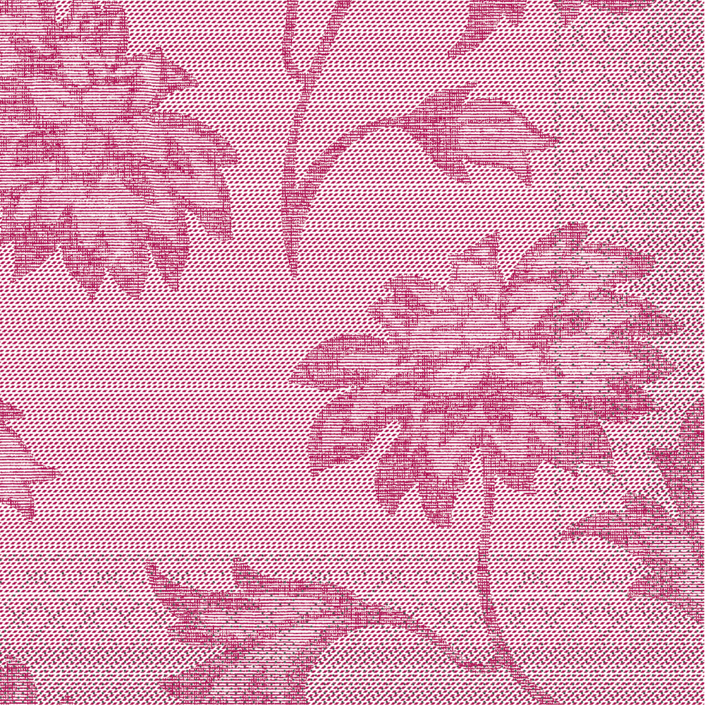Mank Serviette Lisboa bordeaux 33 x 33 cm 1/4 Falz