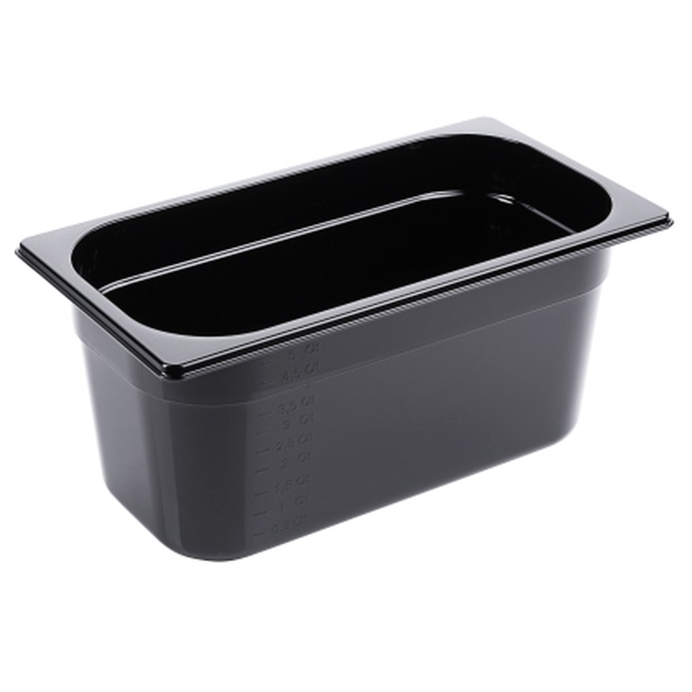 Contacto GN-Behälter 1/3, 150 mm Polycarbonat, schwarz