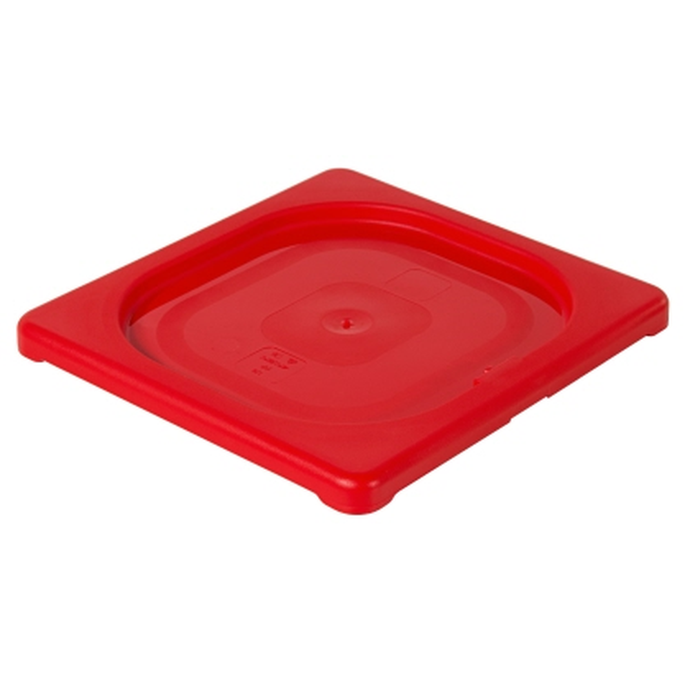 Contacto GN-Deckel 1/6, rot aus Polypropylen