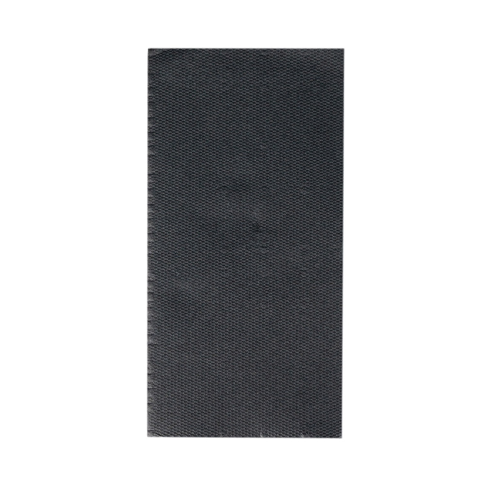 Mank Serviette Basic schwarz 40 x 40 cm 1/8 Falz