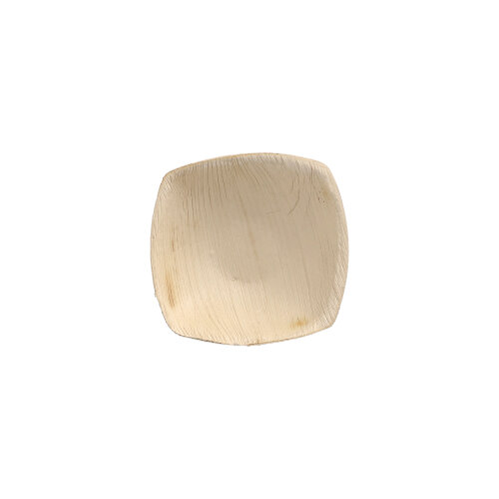 Papstar Schalen Palmblatt "pure" 50 ml 2,5 cm x 9 cm x 9 cm natur "QUADRATO"
