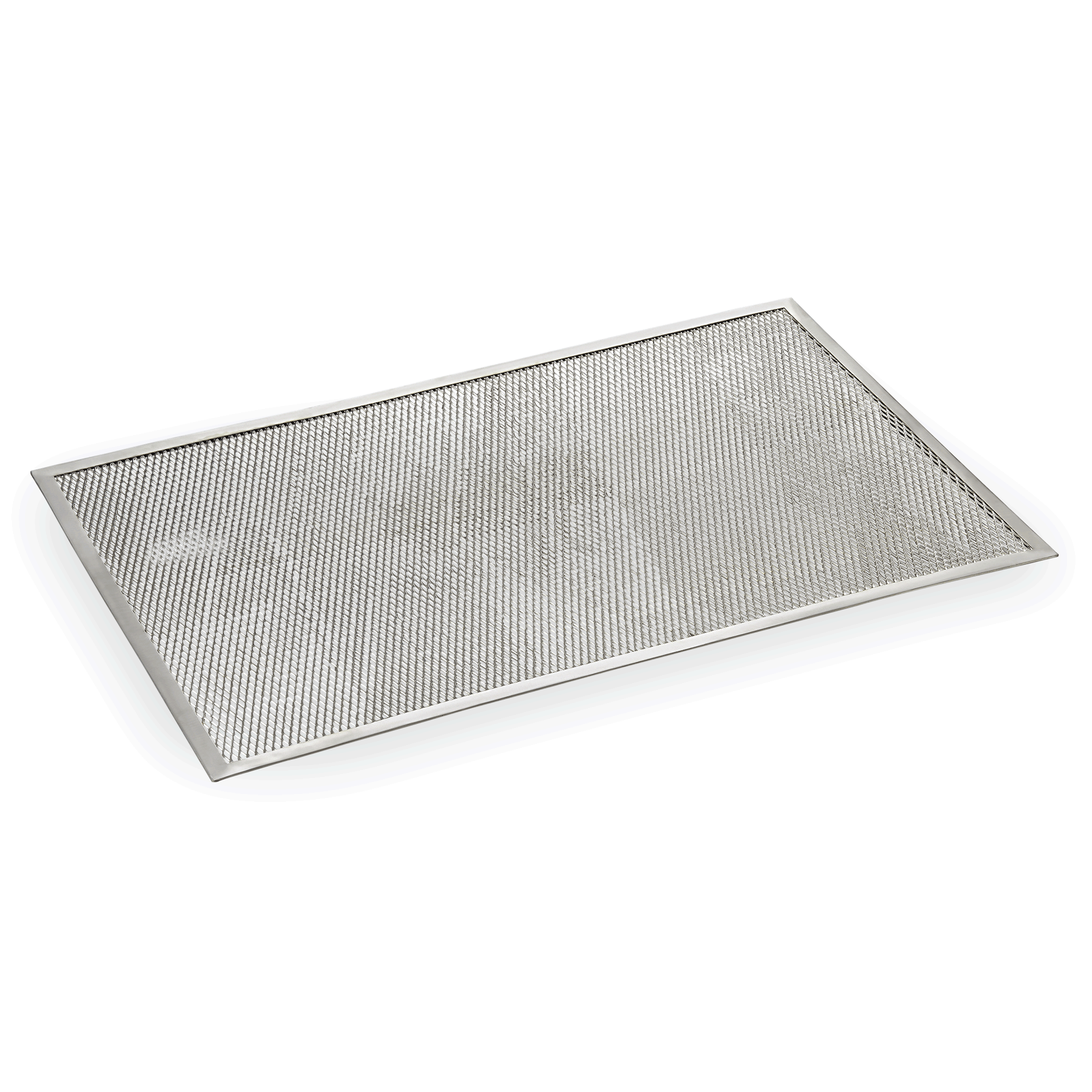 WAS Pizza Screen, 60 x 40 cm, Perforierung 4 mm, Aluminium