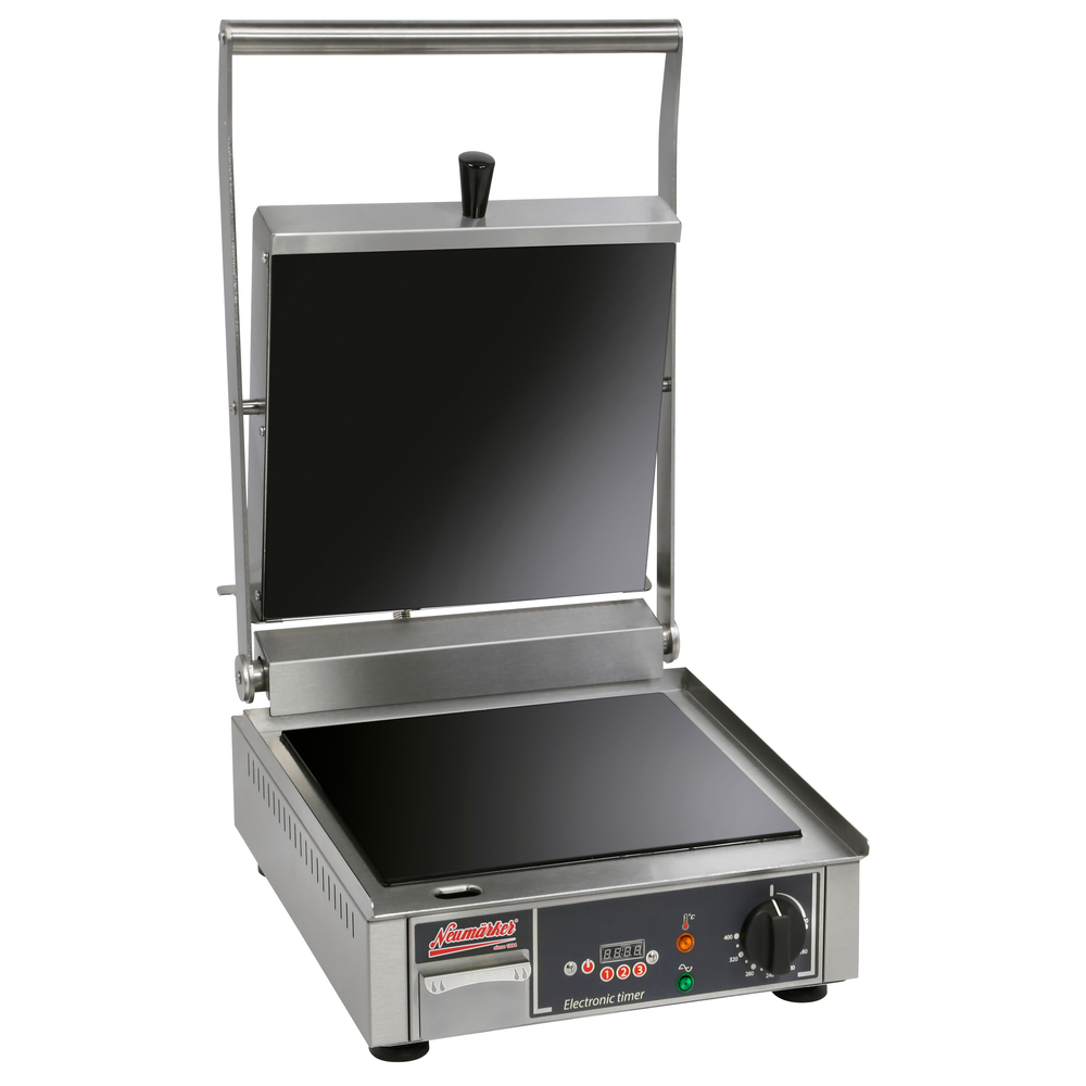 Neumärker Glaskeramik-Kontaktgrill Bistro / Glatte Grillplatten