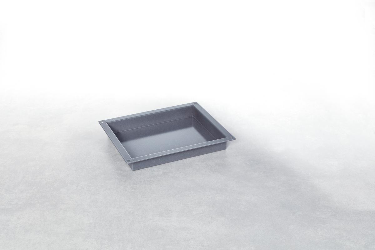 Rational GN Behälter 1/2 40 mm tief Granit Emailliert (325 x 265 mm)