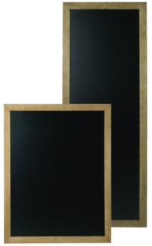 Contacto Schreibtafel, 70x90cm, teak