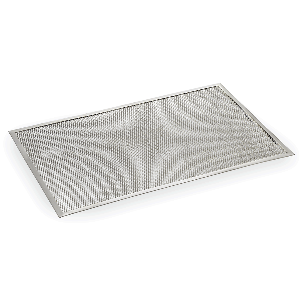 WAS Pizza Screen, 60 x 40 cm, Perforierung 4 mm, Aluminium
