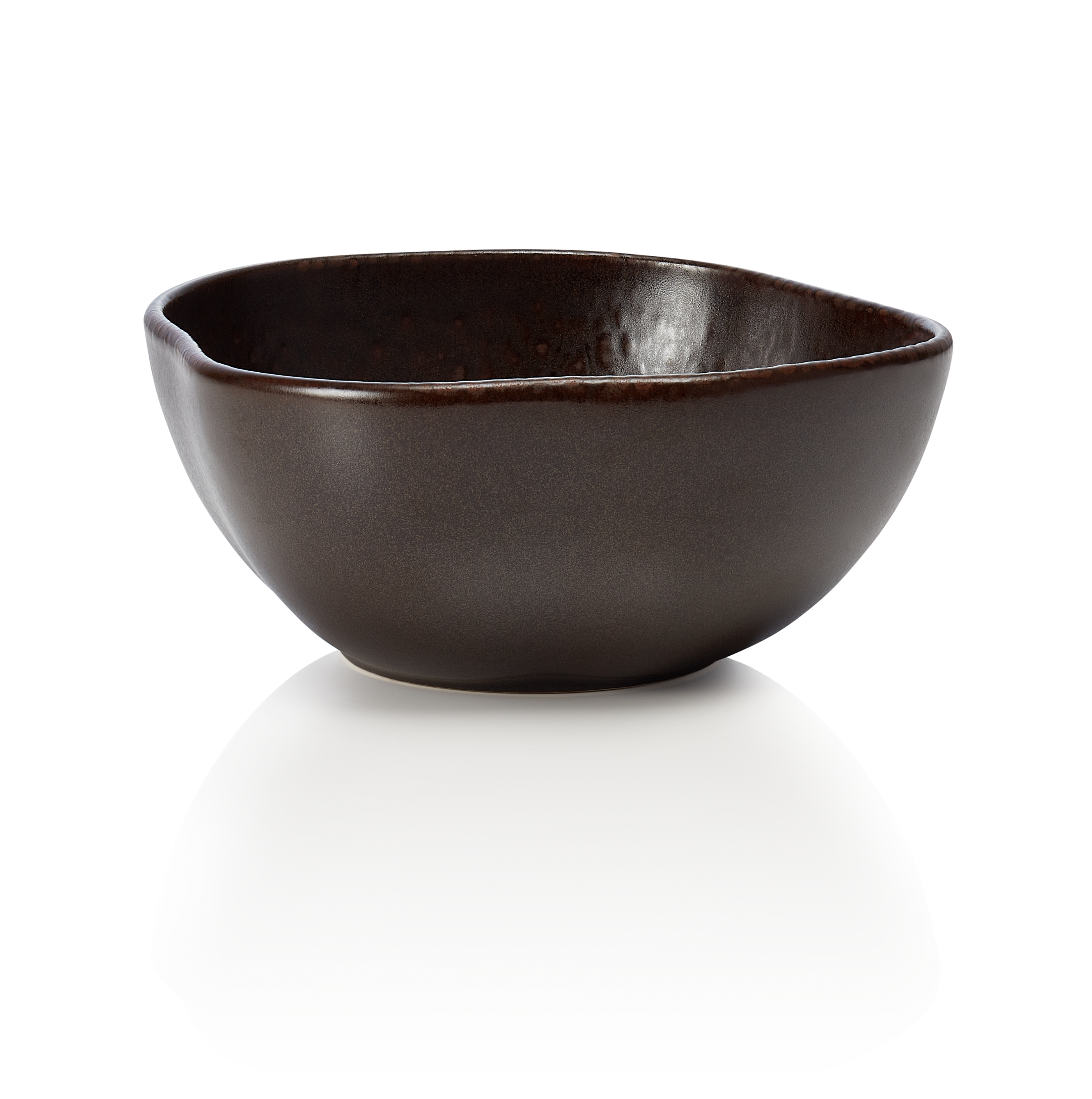 WAS Schale Set ROCKZZERO, tief, Ø 16 cm, 0,5 ltr., Set á 6 Stück, metallic brown