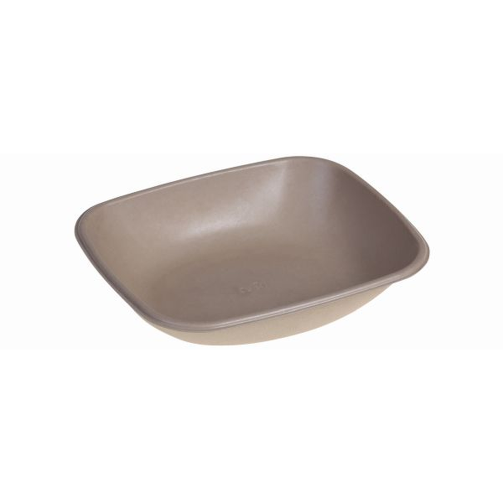 Pacovis Bowle Zuckerrohr/PBAT, 600ml, nature, 195x170x4