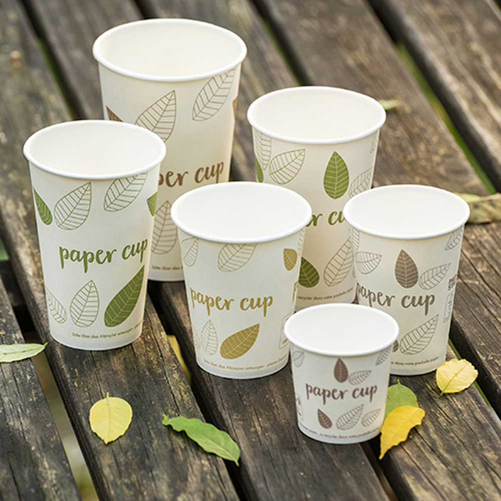 Papstar Trinkbecher, Pappe "pure" 0,3 l Ø 8 cm · 11,7 cm "ZERO"