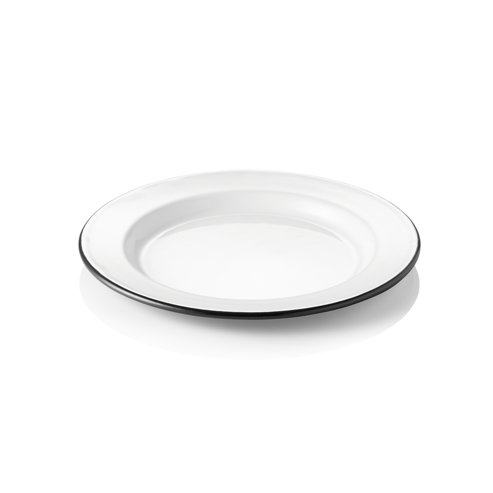 WAS Teller GRACE, flach, Ø 20 cm, Emaille