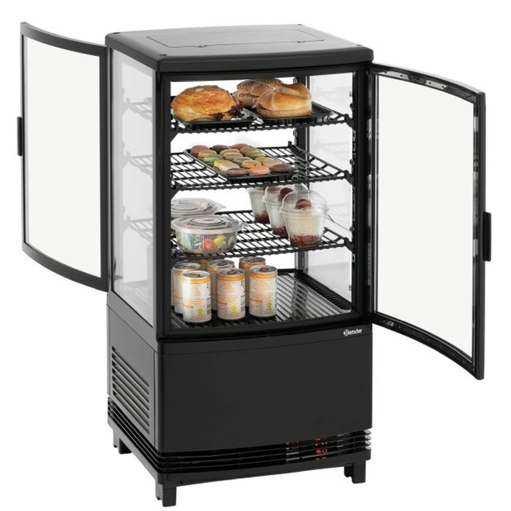 Bartscher Mini-Kühlvitrine 58L-SW