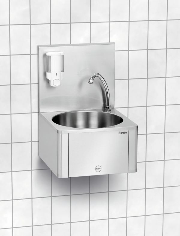 Bartscher Handwaschbecken mit Knie-Bedienung