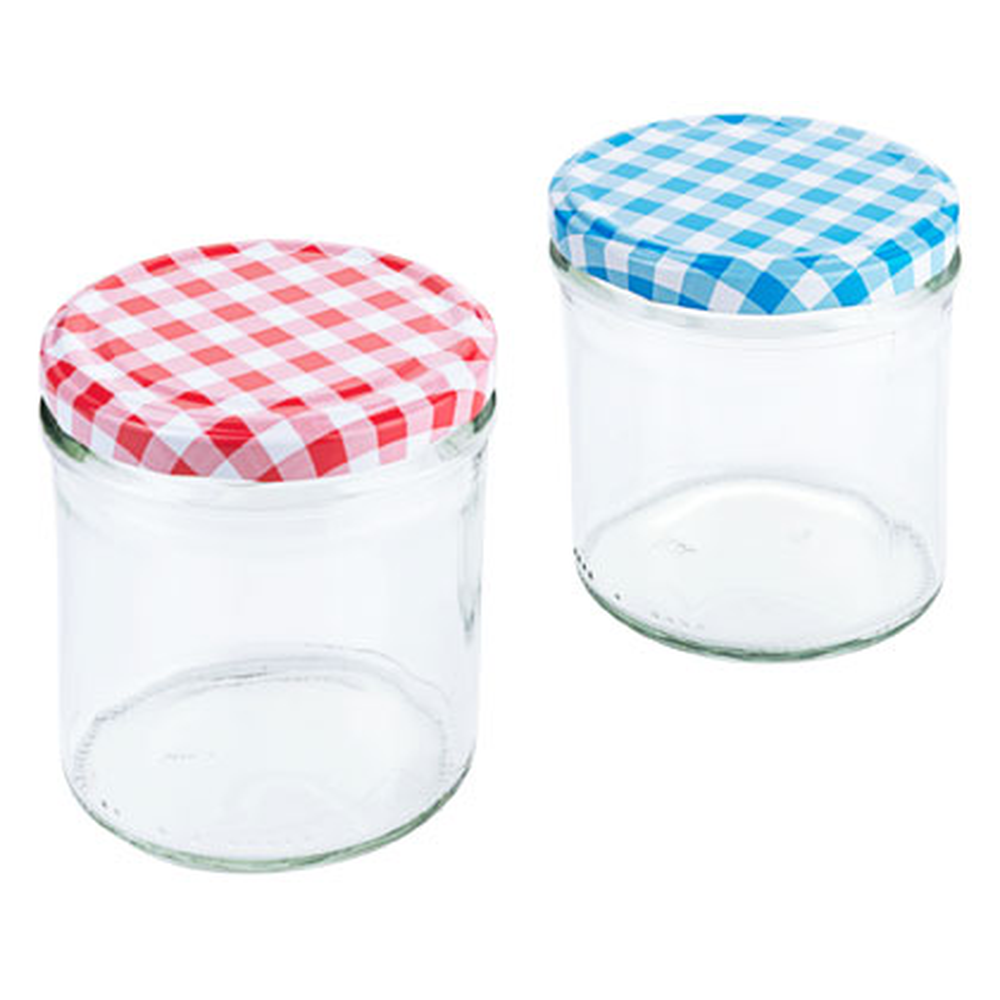 Contacto Einkochglas 350 ml mit Deckel 6-er Set