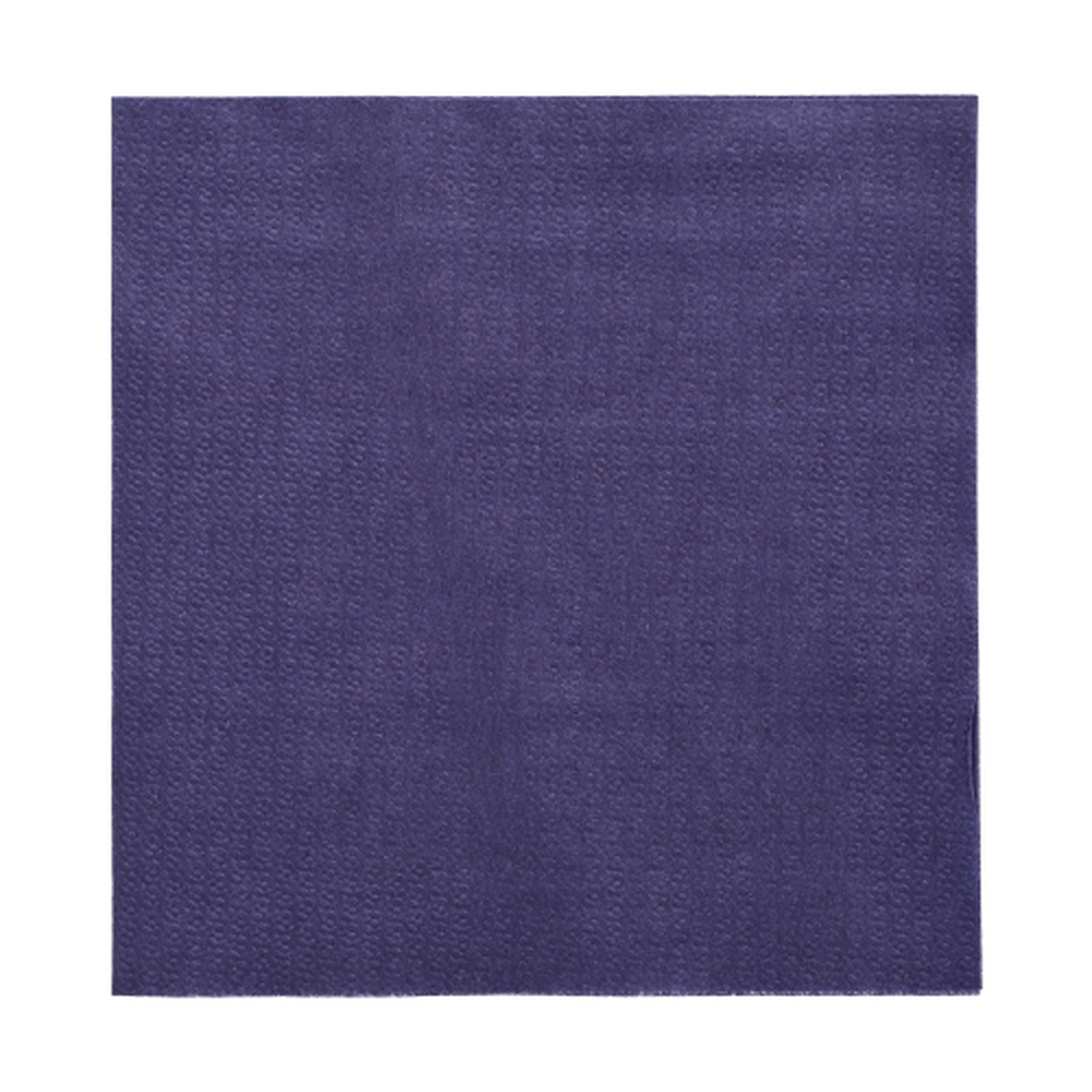 Papstar Servietten, 1-lagig 1/4-Falz 33 cm x 33 cm dunkelblau